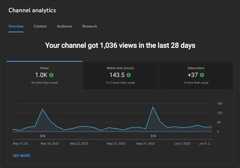 youtube view statistics